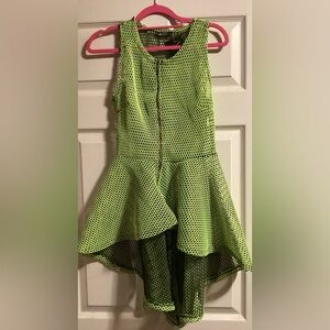 GREEN HI LOW VEST